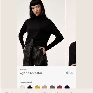 Wilfred Cyprie merino wool sweater